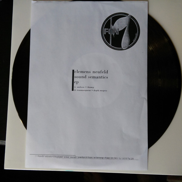 Clemens Neufeld - Sound Semantics Ep | Fön (fön 7) - 2