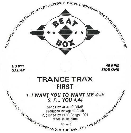 Trance Trax - First | Beat Box (BB 011) - 3 Trance Trax - First | Beat Box (BB 011) - 3