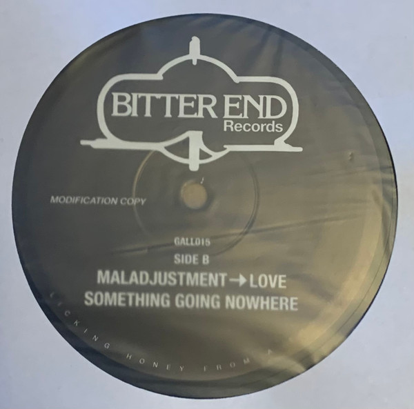 Unknown Artist - Adjustment → Love | Bitter End Records (GALL015) - 2