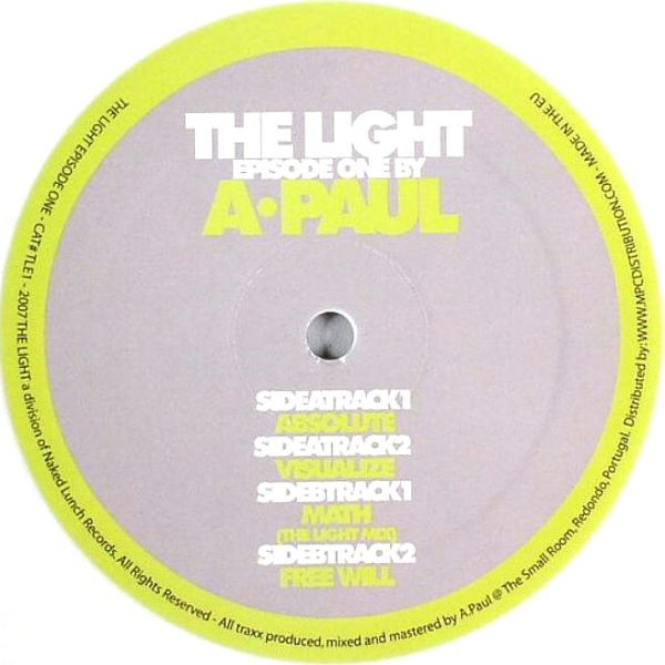 A·Paul - The Light Episode One | The Light Records (TLE1)