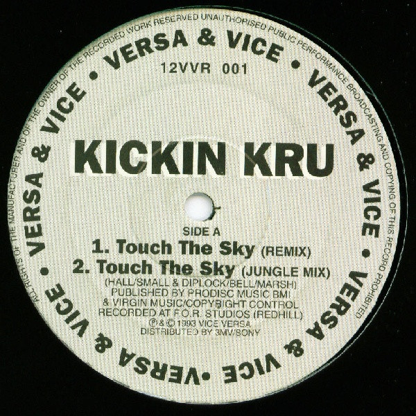 Kickin Kru - Touch The Sky | Versa & Vice (12VVR 001) - main