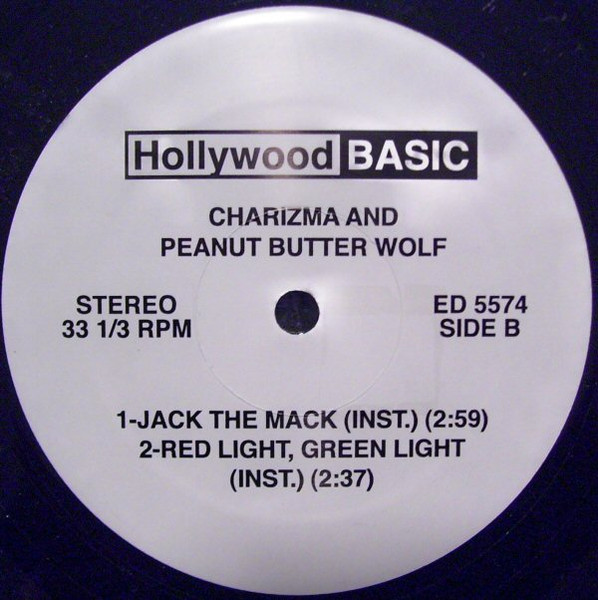 Charizma & Peanut Butter Wolf - Jack The Mack / Red Light, Green Light | Hollywood BASIC (ED 5574) - 2