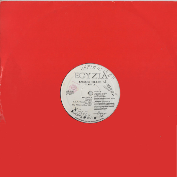 Lip.2 - Woman | Egyzia Disco Club (EDC 001)