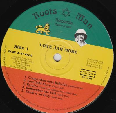 Andrew Bees , Teddy Dan , Ossie Gad - Love Jah More | Roots Man Records (-) - 2 Andrew Bees , Teddy Dan , Ossie Gad - Love Jah More | Roots Man Records (-) - 2