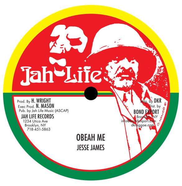 Jesse James - Obeah Me | Jah Life (JL-031)