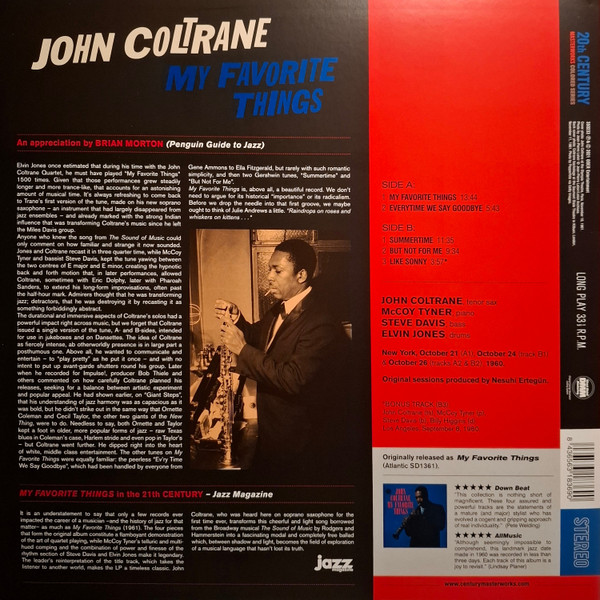 John Coltrane - My Favorite Things | 20th Century Masterworks (350233) - 2