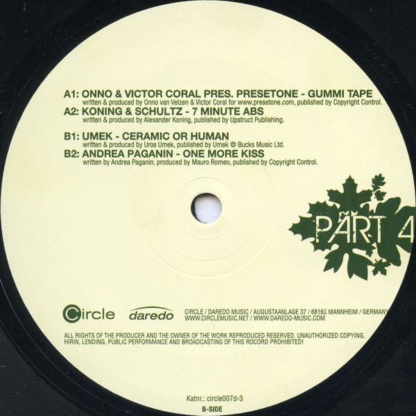 Various - Mechanic Side Of Nature - Part 4 Of 4 | Circle Music (circle007d-3) - 4 Various - Mechanic Side Of Nature - Part 4 Of 4 | Circle Music (circle007d-3) - 4