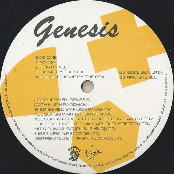 Genesis - Genesis | Charisma (GEN LP1) - 3