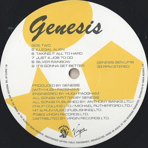 Genesis - Genesis | Charisma (GEN LP1) - 4