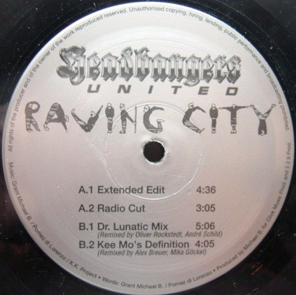 Headbangers United - Raving City | Summer Breeze (SB 003)