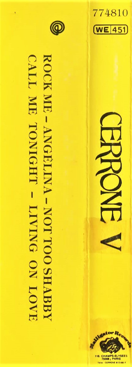 Cerrone - Cerrone V - Angelina | Malligator (774810)