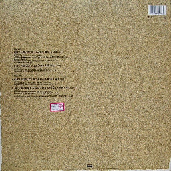 Diana King - Ain't Nobody | Work (WRK 662477 6)