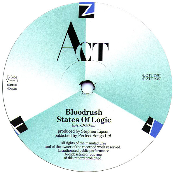 Act - Absolutely Immune II | ZTT (VIMM 1) - 4