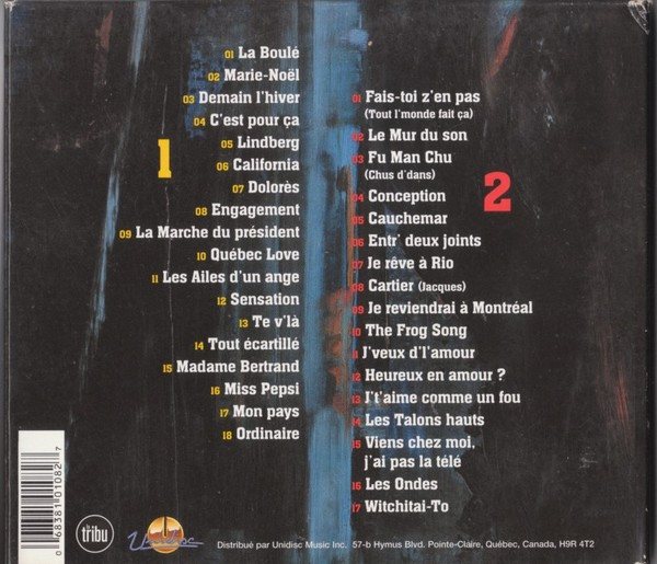 Robert Charlebois - Tout Écartillé (2CD) [CD] | Unidisc (UBX108-02) - 2