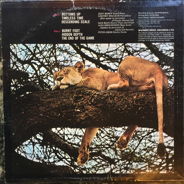 Peter Green - The End Of The Game | Reprise Records (RS 6436) - 2