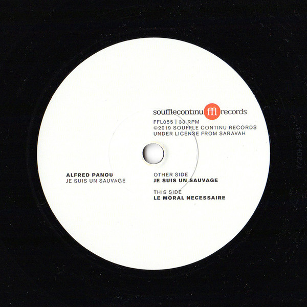 Alfred Panou - Je Suis Un Sauvage | SouffleContinu Records (FFL055) - 4