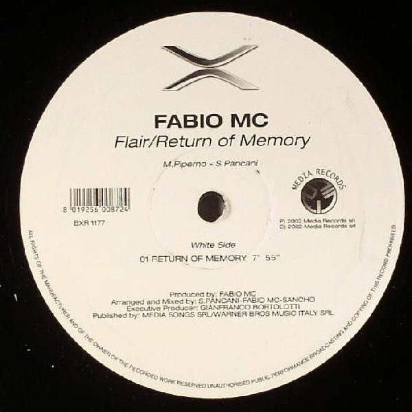 Fabio MC - Flair / Return Of Memory | BXR (BXR 1177) - 2