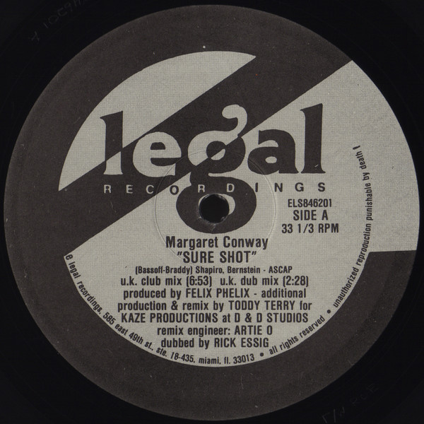 Margaret Conway - Sure Shot | E Legal (ELS846201)