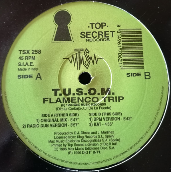 T.U.S.O.M. - Flamenco Trip | Top Secret Records (TSX 258)