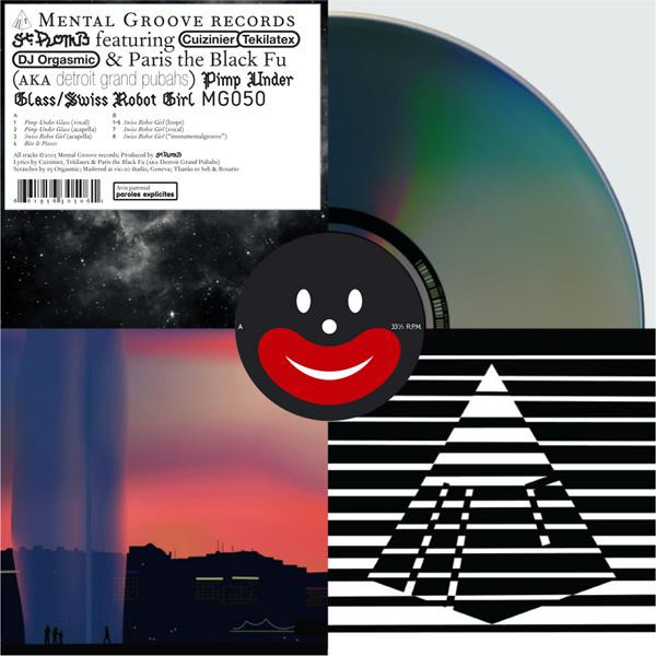 St. Plomb - Pimp Under Glass / Swiss Robot Girl | Mental Groove Records (MG050)