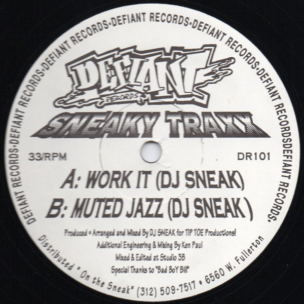 DJ Sneak - Sneaky Traxx | Defiant (DR101)