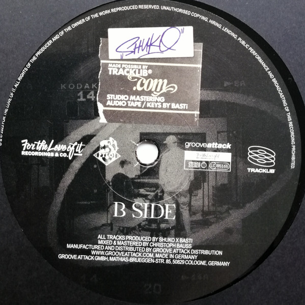 Shuko - Tracklib | For The Love Of It (FTLOI100LP) - 4 Shuko - Tracklib | For The Love Of It (FTLOI100LP) - 4