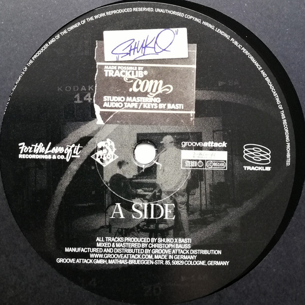 Shuko - Tracklib | For The Love Of It (FTLOI100LP) - 3 Shuko - Tracklib | For The Love Of It (FTLOI100LP) - 3