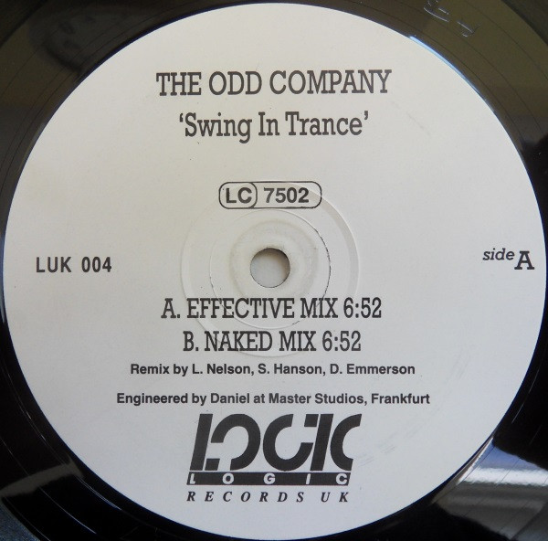 The Odd Company - Swing In Trance | Logic Records (LUK 004) The Odd Company - Swing In Trance | Logic Records (LUK 004)