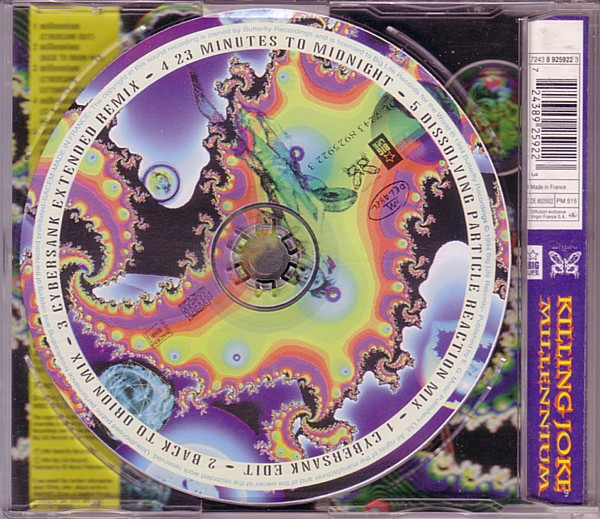 Killing Joke - Millennium | Butterfly Records (BFLDCD 12) - 2