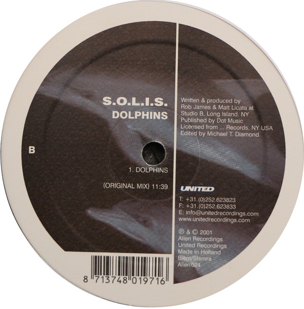 S.O.L.I.S. - Dolphins | Alien Recordings (Alien024) - 3