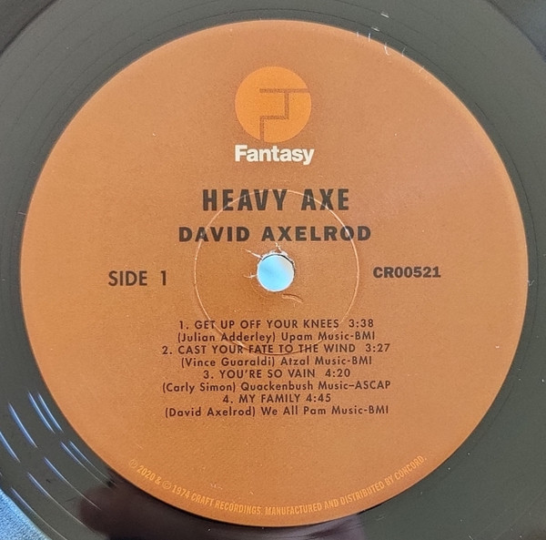 David Axelrod - Heavy Axe | Fantasy (CR00521) - 3