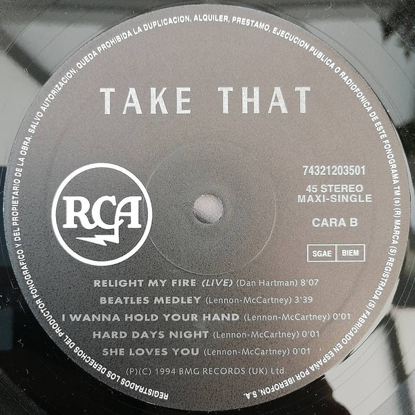 Take That - Everything Changes | RCA (74321 20350 1) - 4