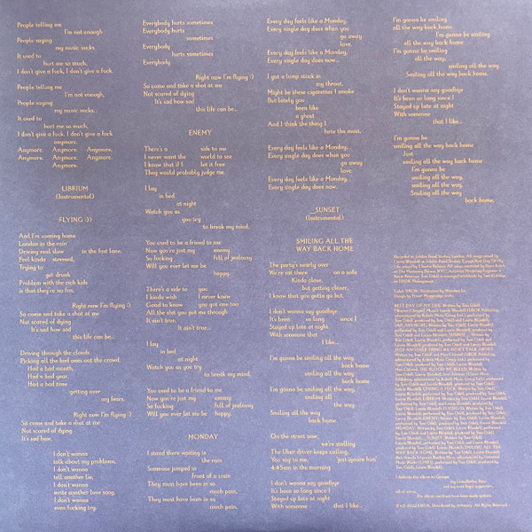 Tom Odell - Best Day Of My Life | Urok Publishing (MT00790) - 2