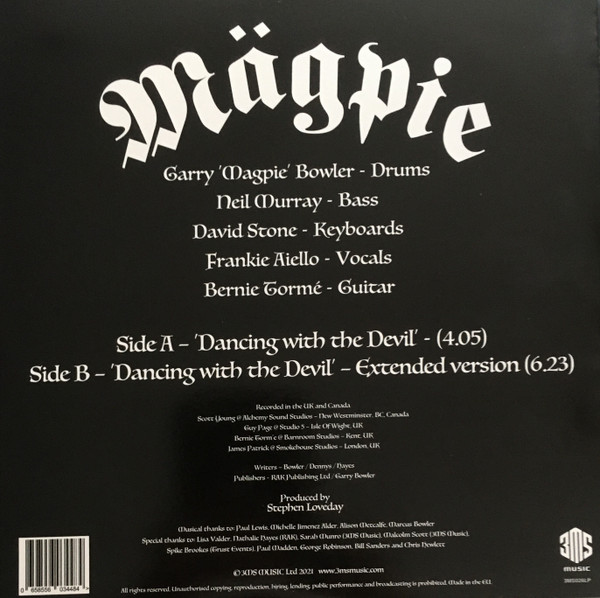 Mägpie - Dancing With The Devil | 3ms Music (3MS026LP) - 2