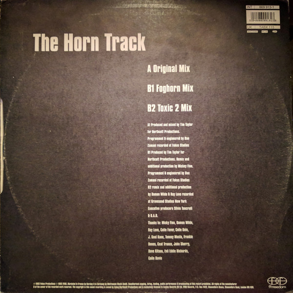 Egyptian Empire - The Horn Track | Ffrreedom (TABX 115) - 2