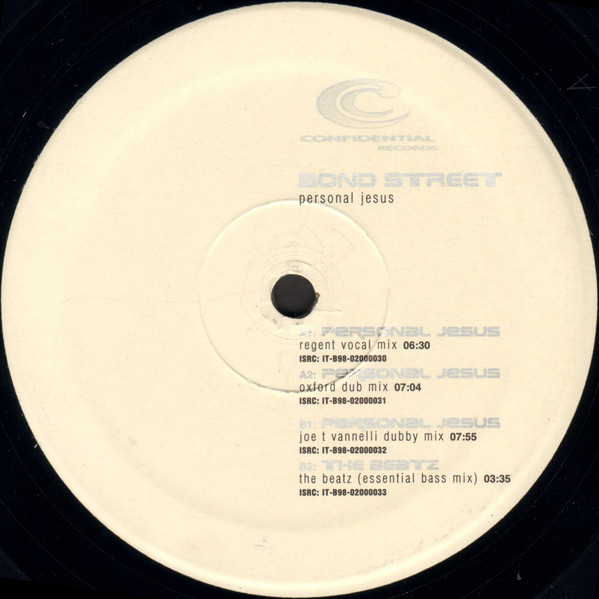 Bond Street - Personal Jesus | Confidential Records (CON 010 C) - 3