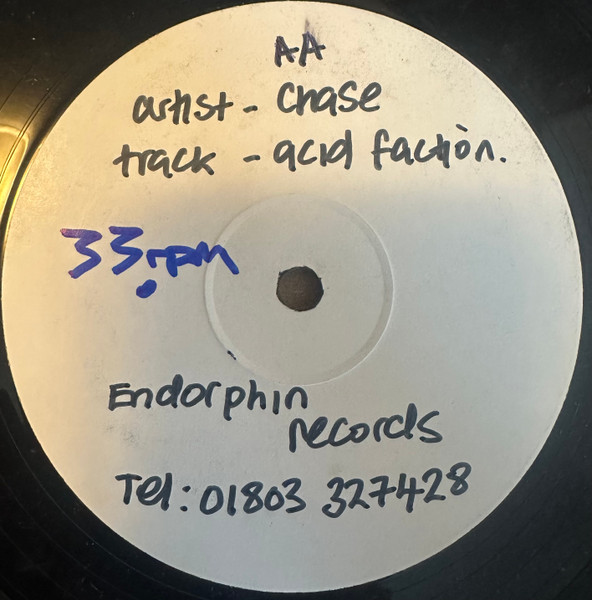 Jason Welch - Chase | Endorphin Records (END 001) - 2