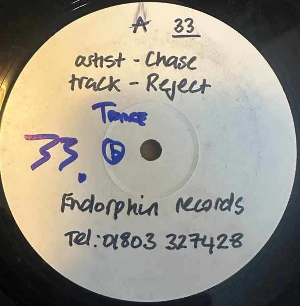 Jason Welch - Chase | Endorphin Records (END 001) - main