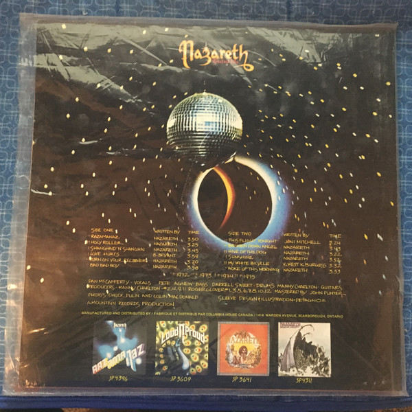 Nazareth - Greatest Hits | A&M Records (SP 9020) - 2 Nazareth - Greatest Hits | A&M Records (SP 9020) - 2