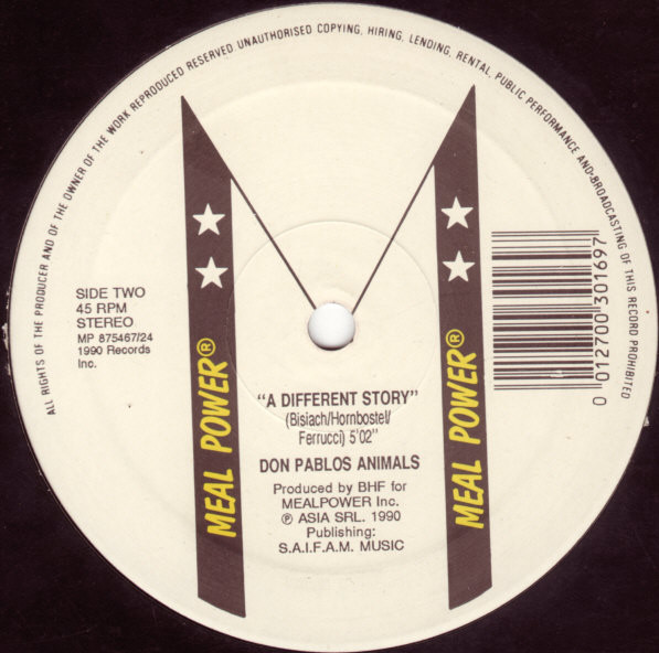 Don Pablos Animals - Long Train Rappin / A Different Story | Meal Power (MP 875467-24) - 2