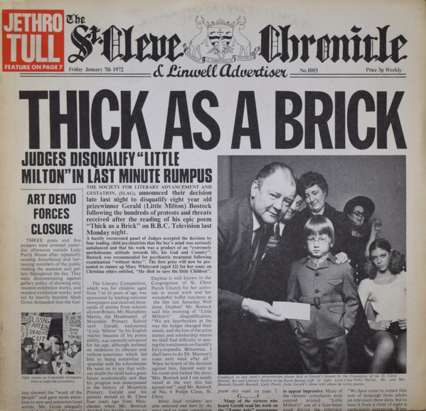 Jethro Tull - Thick As A Brick | Chrysalis (89.794-I) - main