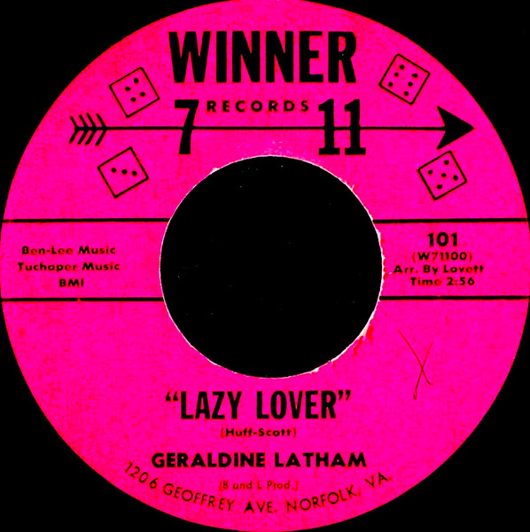Geraldine Latham - Lazy Lover | Winner 7 11 (101)