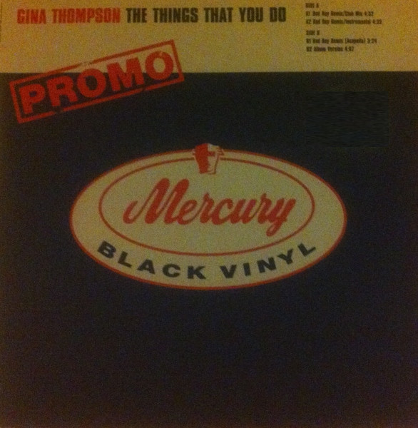 Gina Thompson - The Things That You Do | Mercury (MBV DJ 3) - 3
