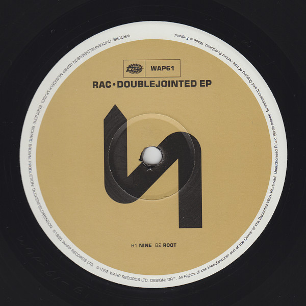 RAC - Doublejointed EP | Warp Records (WAP61) - 4 RAC - Doublejointed EP | Warp Records (WAP61) - 4