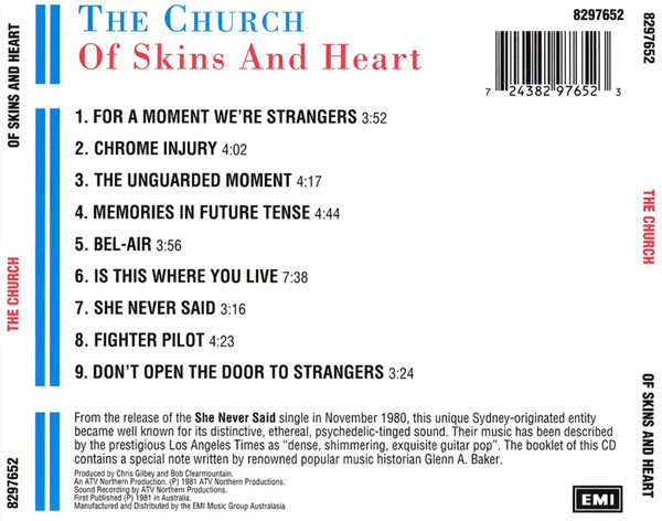 The Church - Of Skins And Heart | EMI (8297652) - 2