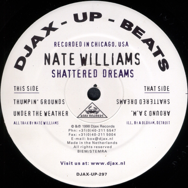 Nate Williams - Shattered Dreams | Djax-Up-Beats (DJAX-UP-297) - 3