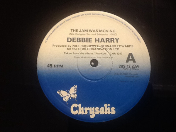 Deborah Harry - The Jam Was Moving | Chrysalis (CHS 12 2554) - 3 Deborah Harry - The Jam Was Moving | Chrysalis (CHS 12 2554) - 3