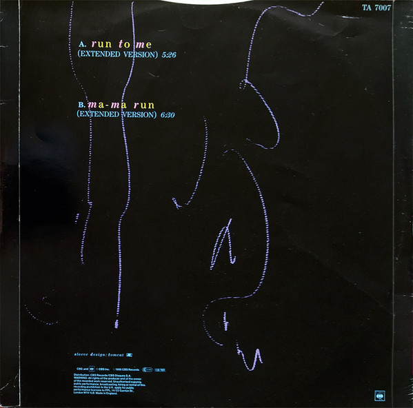 Tracy Spencer - Run To Me | CBS (TA 7007) - 2