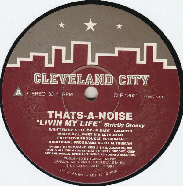 Thats-A-Noise - Livin My Life | Cleveland City (CLE 13021) - 4
