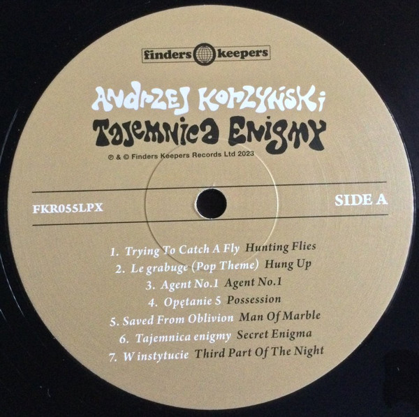 Andrzej Korzyński - Tajemnica Enigmy (Secret Enigma - 1968-1981) | Finders Keepers Records (FKR055LPX) - 2